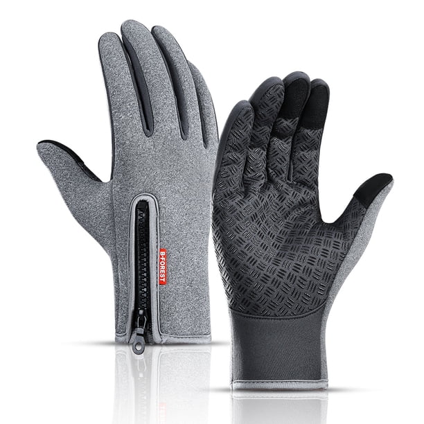 A0001 Unisex pantalla táctil invierno térmico cálido dedo completo guantes para ciclismo bicicleta esquí al aire libre Camping senderismo motocicleta Tan Jianjun unisex