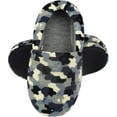 thumbnail image 3 of FFIY Chaussons Chauds pour Petits Garçons avec Mousse à Mémoire de Forme Douce Chaussons de Football d'Intérieur, 3 of 5