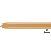 Burton & Burton 160Q Mocha Brown Pencil Balloons, 100 Pack