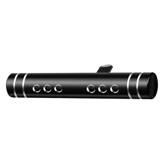 Car Air Vent Freshener Clip Perfume Diffuser With 1 Aroma Fragrance-Black