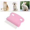 thumbnail image 6 of Durable Short Teeth Pet Grooming Brush for Pet 2.44"x2.05" Pink, 6 of 6