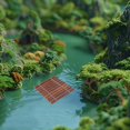 thumbnail image 3 of Bamboo Bamboo Raft Micro Landscape Pan Flute Instrument for Beginners, 3 of 5
