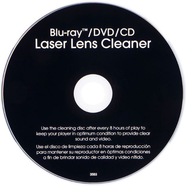 Onn BluRay/DVD/CD Laser Lens Cleaner