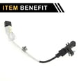 thumbnail image 5 of Unique Bargains 1 Pc No.4R8Q6C315AD Crankshaft Position Sensor for LAND ROVER Discovery IV 3.0TD 4x4 2010-2018 Sturdy Car Engine Crank CKP Sensor, 5 of 6