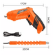 thumbnail image 4 of Kit  Atornillador Inalambrico De 3.6v, De 46 Piezas. Naranja, 4 of 5