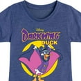thumbnail image 3 of Disney - Darkwing Duck - Original Logo - Toddler & Youth Girls Short Sleeve Graphic T-Shirt, 3 of 5
