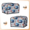 thumbnail image 3 of Goofa Beacon In The Huge Waves Of The Surf Print Toaster Cover 4 Slice, Four Slice Bread Machine Cover Quilted Toaster Covers Bread Maker Cover Kitchen Appliance Cover, 3 of 7