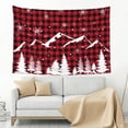 thumbnail image 3 of Xecao Christmas Tree Buffalo Plaid Print Tapestry, Wall Hanging Room Funny Decor, Backdrop Room Decor for Bedroom Living Room dormitory, 3 of 8