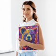 thumbnail image 5 of Haosy Hardcover 3 Ring Binder 1.5 Inch Ring Decorative Binder Organizer for Home School Office, Colorful Bear and Star, 5 of 10