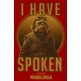 thumbnail image 2 of Men's Star Wars: The Mandalorian Kuiil I Have Spoken Graphic Tee Red 3X Large, 2 of 4