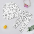 thumbnail image 2 of DIY Hand Painted Coloring Pajama Set Interactive Homewear For Kids Play And Comfortable Nightwear, 2 of 3