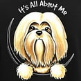 thumbnail image 3 of CafePress - Lhasa Apso IAAM Pajamas - Women's Short Sleeve Print T-Shirt and Pants Dark Cotton Pajama Set, 3 of 7