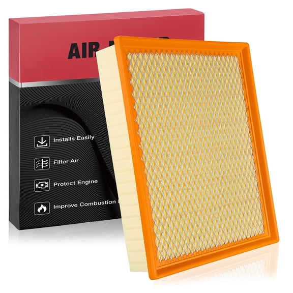BDFHYK CA8755A Engine Air Filter for Cadillac, Chevrolet, GMC - Silverado, Sierra, Avalanche, Suburban, Tahoe, Yukon, Escalade & More, Replace# 15908915
