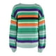 thumbnail image 5 of Gibobby Casual Suéter para Mujer, Suéter Ligero de Cuello Redondo Suéter para Mujer, para otoño e invierno(Verde,G), 5 of 5