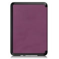 thumbnail image 3 of SaniMore for All-New Kindle (11th Generation-2022 Release) 6" Case, Auto Sleep/Wake, Lightweight Rugged PC Case with Tri-Fold Kickstand for Kindle 11th Gen 2022 Women Men, Purple, 3 of 5