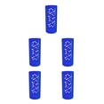 thumbnail image 3 of Ounissouiy Cubierta de silicona Profesional Anti-arañazos Envoltura de botellas de agua Tapas de accesorios Reemplazo para 18-32-40oz Azul oscuro Type2 NO2, 3 of 6