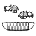 thumbnail image 2 of 3PCS Front Bumper Grille 51118054156 Car Bumper Center Lower Grill Trim Cover for 3 Series F30 2011 to 2015, 2 of 5