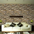 thumbnail image 3 of TOP New Simulation Rock Block Background Wallpaper Living Room Decoration Wallpaper#1, 3 of 6