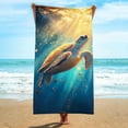 thumbnail image 6 of Riecok Beach Towels Beach Summer Oversized Microfiber Beach Towel Bath Towels Multicolor F, 6 of 10