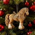 thumbnail image 6 of 3.15 Inch Horse Christmas Tree Decorations Crystal Horse Xmas Ornaments 2D Flat Acrylic Ornaments Keepsake Pony Ornament Horses Lovers Gifts, 6 of 6