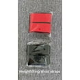 thumbnail image 5 of Muñequeras de levantamiento para levantamiento de pesas, culturismo, levantamiento de pesas, entrenamiento de fuerza, peso muerto - Neopreno acolchado con algodón de 24 pulgadas - Rojo Ormromra CZYD-ST195-2, 5 of 5