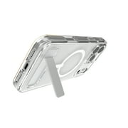 ZAGG Clear Snap with Kickstand - Apple iPhone 17 Pro Max Clear Case with MagSafe and Built-In Kickstand