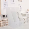 thumbnail image 3 of 3pcs File Storage Rack Magazine File Folders Desktop Acrylic File Holder Decorative File Folders Desk Organizer Clear Files Rack Vertical File Organizer File Bin For Home Office, 3 of 8