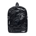 thumbnail image 5 of Clear Backpack Pvc Waterproof Sackpack Transparent Backpack for Middle Teen Boys and Girls Large-Capacity Storage Knapsack Black, 5 of 5