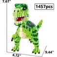 thumbnail image 3 of 1457 PCS Dinosaur STEM Building Blocks，Jurassic Dinosaur Building Sets Creative Toy Great Gift for Girls Boys Birthday, Christmas, 3 of 6