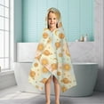thumbnail image 6 of Colorful Sun Moon Star Planet Pattern Hooded Bath Towel，50"x30" for Ages 3 To 12 Kids, Quick Dry Lightweight Soft Microfiber Hood Beach Towel Cover Up for Kids, 6 of 7