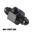 thumbnail image 1 of An4 6 8 10 Male To Female 1/8" Npt Gauge / Sensor Side Port Adapter Oil Fuel Fitting Hose End, 1 of 1