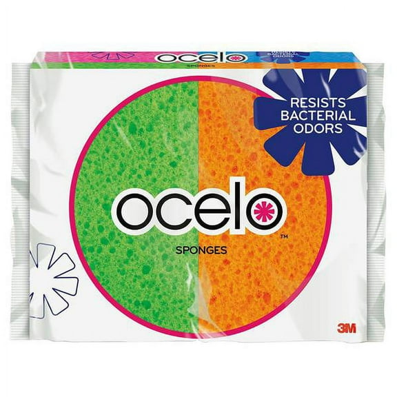 3PC Ocelo Handy Sized Sponge