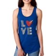 thumbnail image 1 of Slogan Love Racerback Tank Women -Image by Shutterstock, Female Medium, 1 of 4