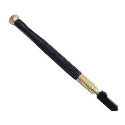 Perfect Score Professional Heavy Duty Metal Handle Oil Feed Glass Cutter - Pattern Head