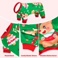 thumbnail image 4 of Pijama para Perro KYEESE de Terciopelo Suave Navideño Onesie XL, 4 of 6