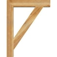 thumbnail image 3 of Ekena Millwork 4"W x 26"D x 34"H Traditional Block Rough Sawn Bracket, Western Red Cedar, 3 of 25