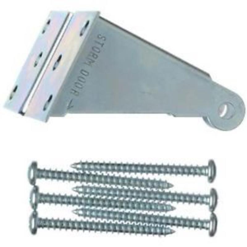 Door Jamb Repair Bracket, Aluminum Finish Hampton Misc Door Hardware