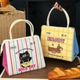 thumbnail image 3 of Portable Lunch Case Lunch Bag Cartoon Capybara Lunch Bag Insulated Coolers Bag, 3 of 20