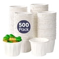 thumbnail image 1 of Vasos desechables de papel para medicina con soufflé, 22 ml, LITOPAK, 500 unidades, 1 of 7