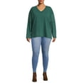 thumbnail image 4 of Terra & Sky Women's Plus Size Pull On Jegging Jeans, 28” Inseam, 4 of 5