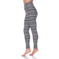 thumbnail image 3 of White Mark Women's Holiday Print Leggings, 3 of 5