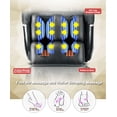 thumbnail image 7 of BestMassage Zero Gravity Full Body Electric Shiatsu Massage Chair Recliner with Built-In Heat Therapy & Foot Roller, Air Massage System, Stretch Vibrating, 7 of 7