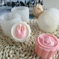 thumbnail image 2 of CIYISON Cute Mooncake Moulds Dessert Mold Candle Molds Baking Gadgets Baking Accessories, 2 of 9