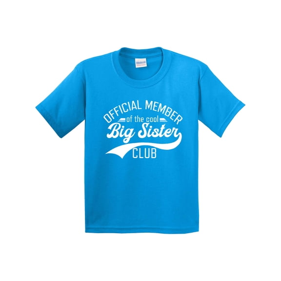 Inktastic Official Member of the Cool Big Sister Club Youth T-Shirt