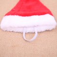 thumbnail image 3 of Gorro de Papá Noel de peluche pequeño de Navidad, gorro para perros y gatos, decoración navideña, gorro para el hogar, regalo de Año Nuevo Zhivalor ZYY-0519, 3 of 4