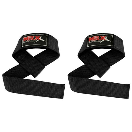 MRX Weight Lifting Gym Bar Straps - Strenght Training Dead Lift Bodybuilding Strap (Best Weight Lifting Accessories)