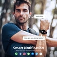 thumbnail image 4 of VOPOCO K58 Smart Watch for Men 1.43" Big Screen AMOLED Always On Display Watch 100+ Sports Modes Full Touchscreen Smartwatch Compatible Compatibility with iOS Android, Black, 1pc, 4 of 6