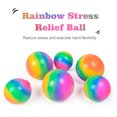 thumbnail image 2 of Rainbow Stress Relief Toy Bola adhesiva Anti estrés Bolas sensoriales blandas Bolas elásticas par Irfora Bola de alivio del estrés, 2 of 7