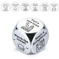thumbnail image 1 of C Metal Dice Game For Food Decisions Random Choice Maker Multi Sided Party Entertainment Tool Group Activity, 1 of 2