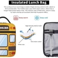 thumbnail image 6 of School bus Backpack With Lunch bag Set, Funny Bookbag With Lunch Box for Elementary Middle School, Large Travel Laptop Backpacks, Durable Lightweight School Bags, 6 of 9